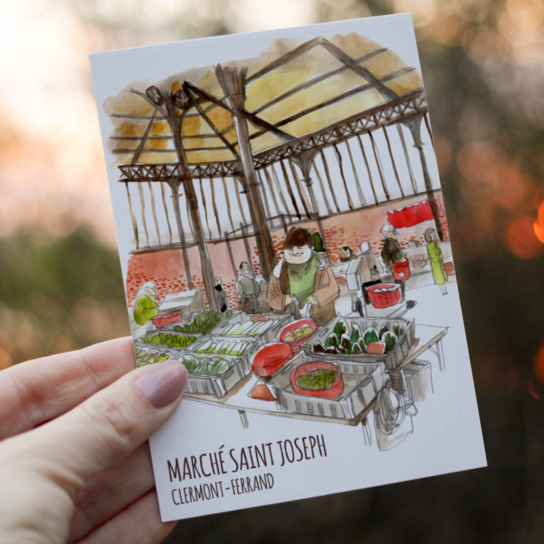 Carte postale Marché Saint-Joseph
