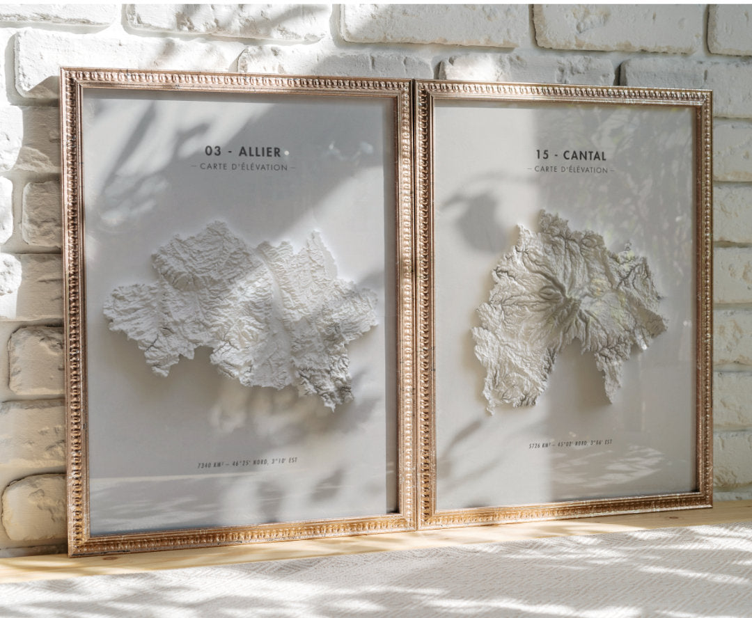 7 cartes d'Auvergne qui vont vous étonner