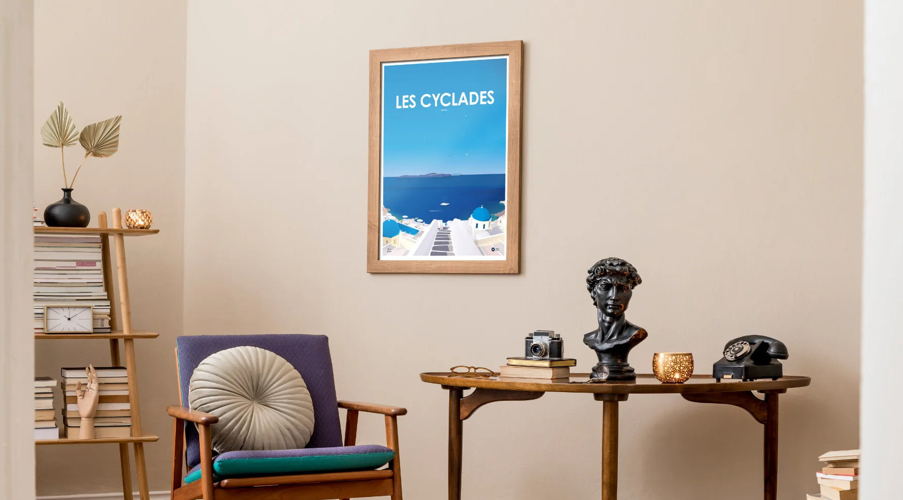 affiche les cyclades