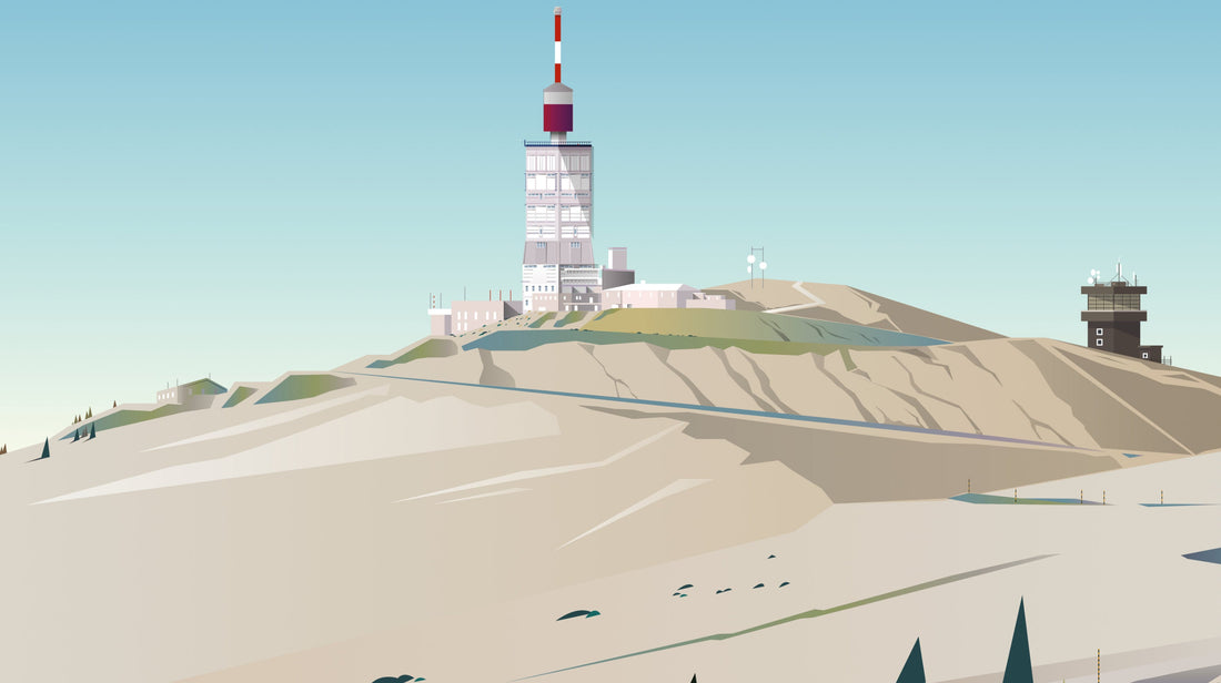 Un peu de grimpette: l'affiche Mont Ventoux