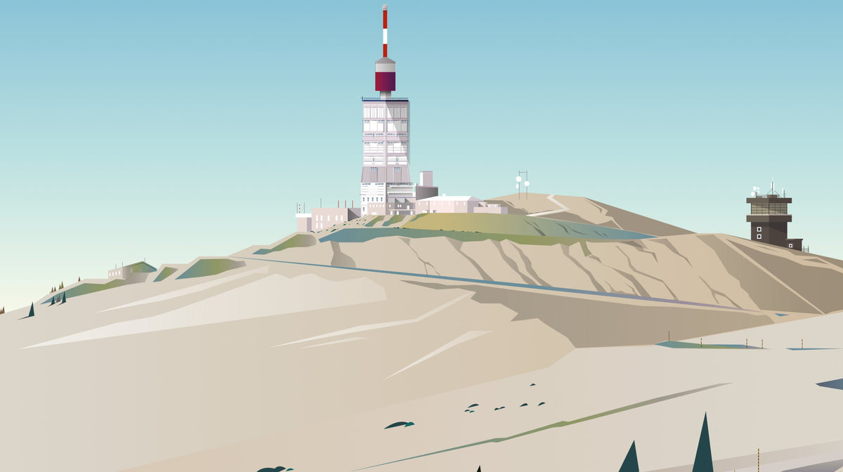 Un peu de grimpette: l'affiche Mont Ventoux