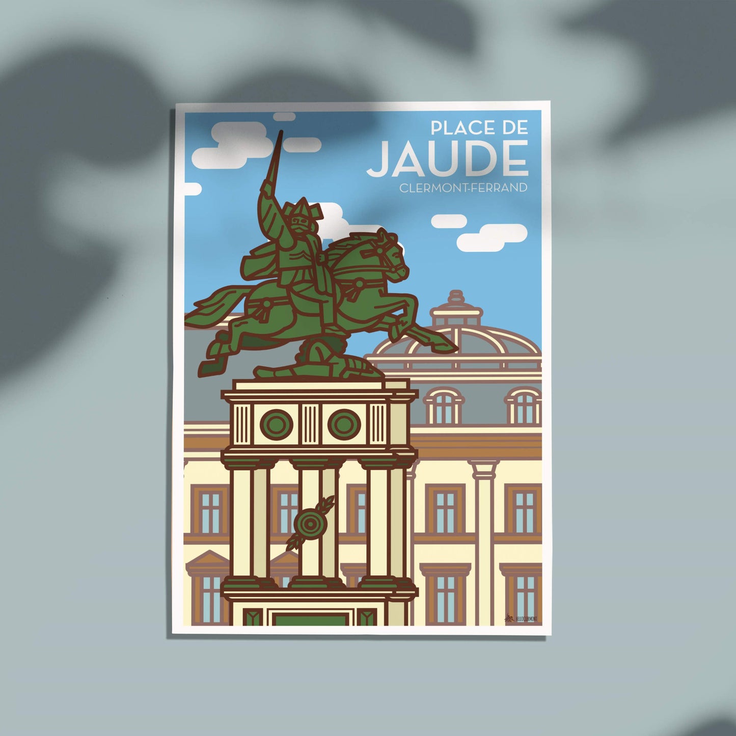 Carte Place de Jaude Clermont-Ferrand