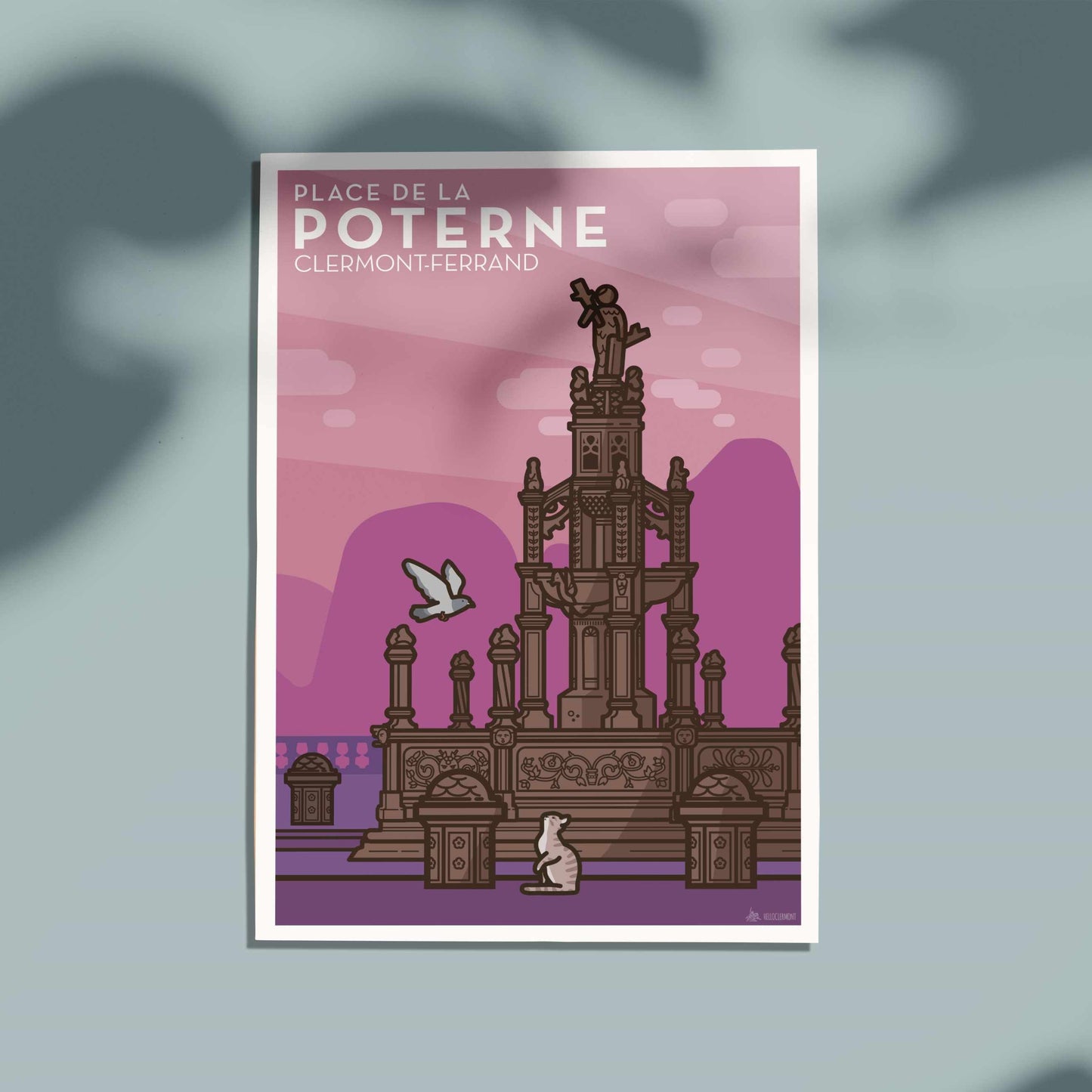 Carte Place de la Poterne