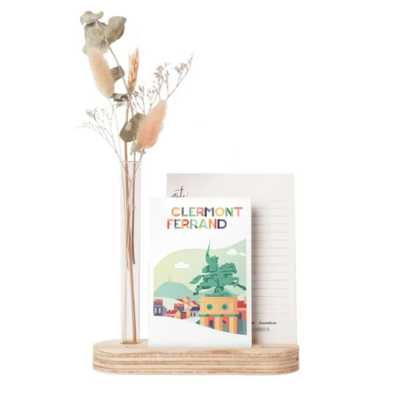 Porte cartes avec soliflore