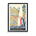 affiche thermes de st-nectaire en auvergne