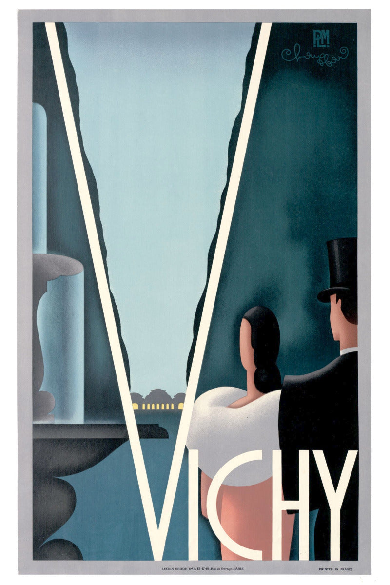 affiche ancienne Vichy