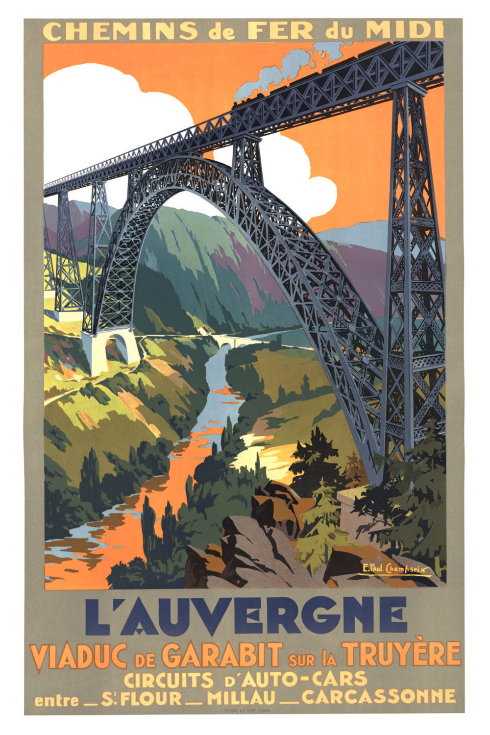 Affiche Viaduc de Garabit
