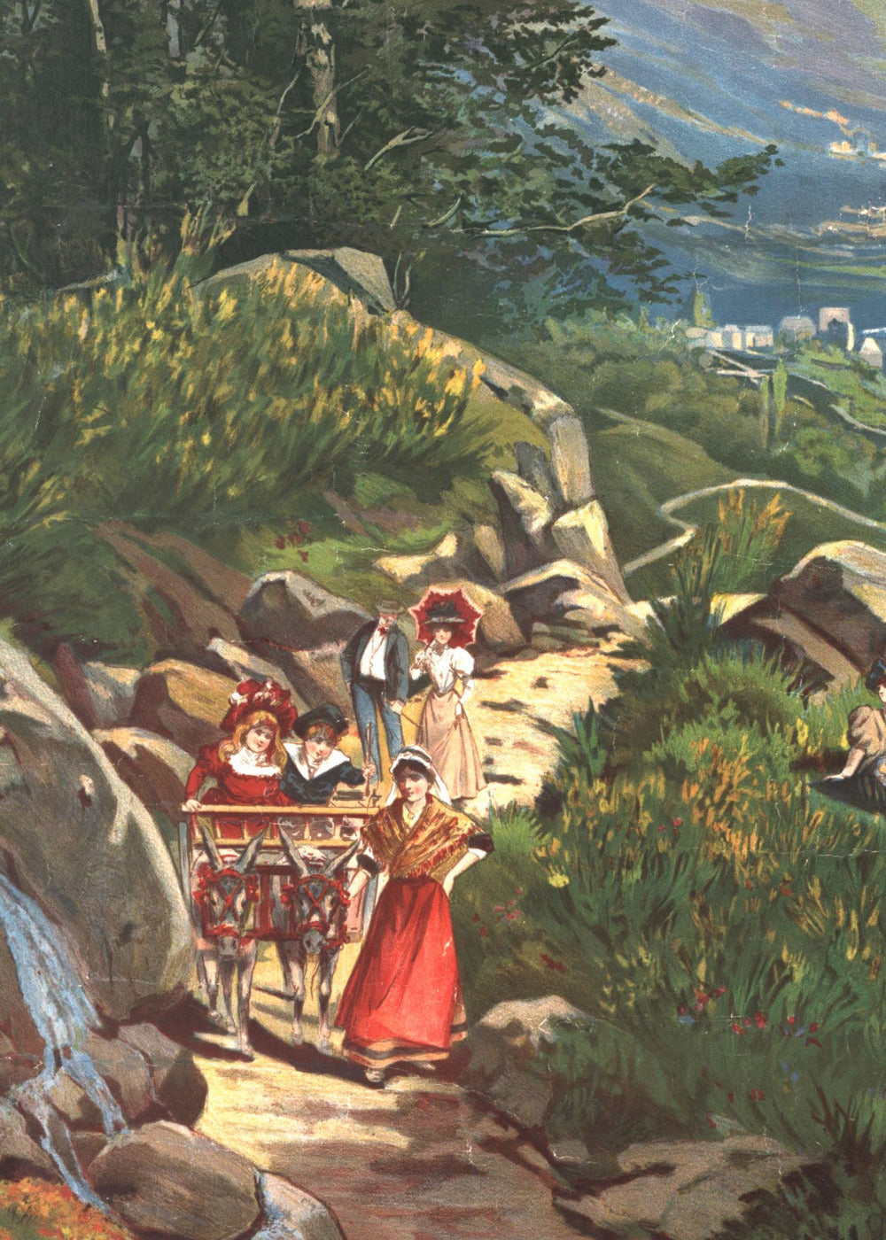 Affiche Tourisme La Bourboule detail