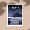 Carte Canada Trek de nuit