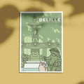 Carte Place Delille