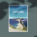 Carte postale Iles Lofoten en Norvège