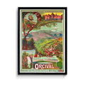 Affiche Orcival Puy-de-Dôme