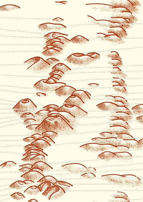 détail de la carte chaine des puys auvergne