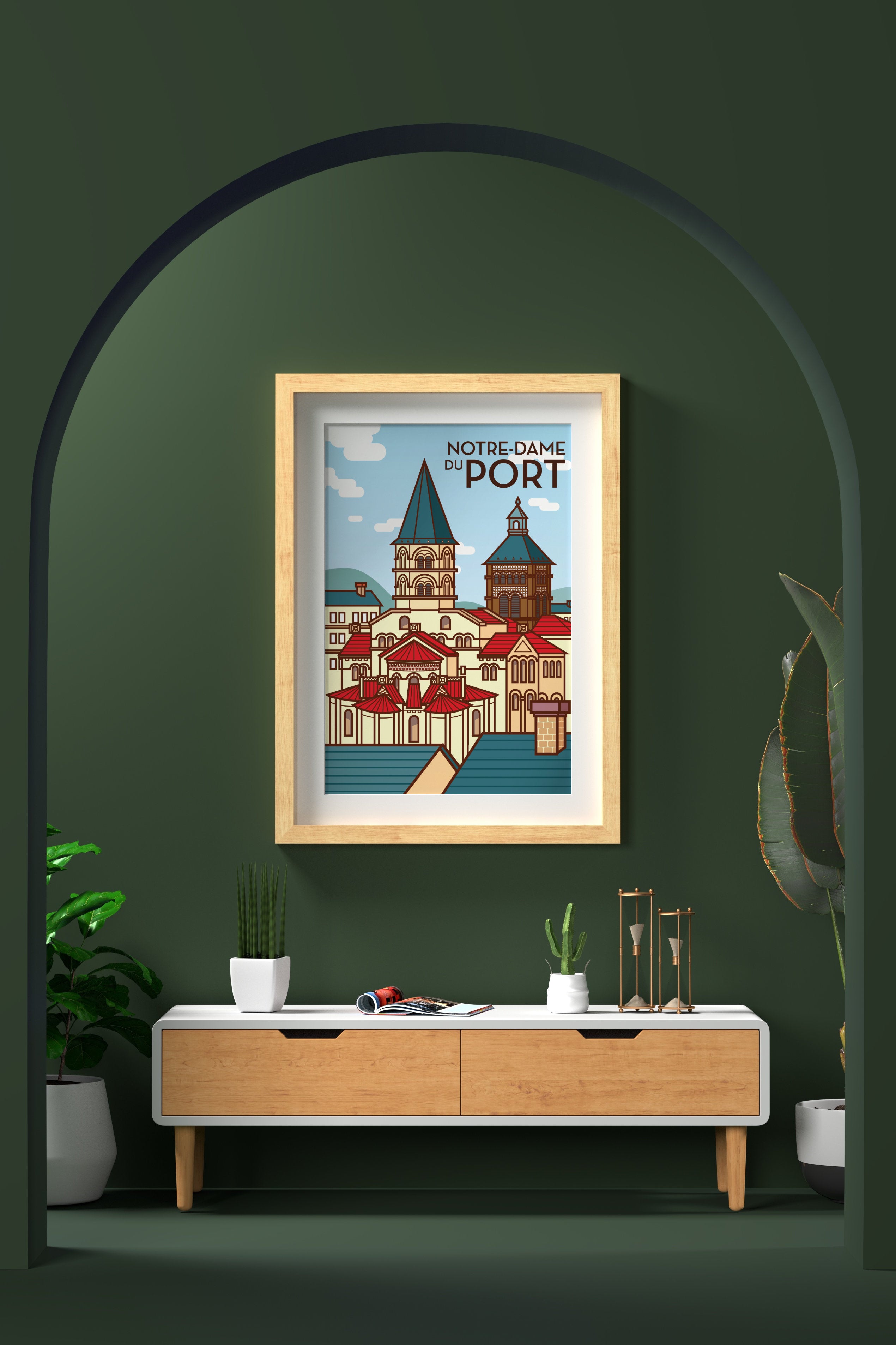 Affiche Notre-Dame du Port