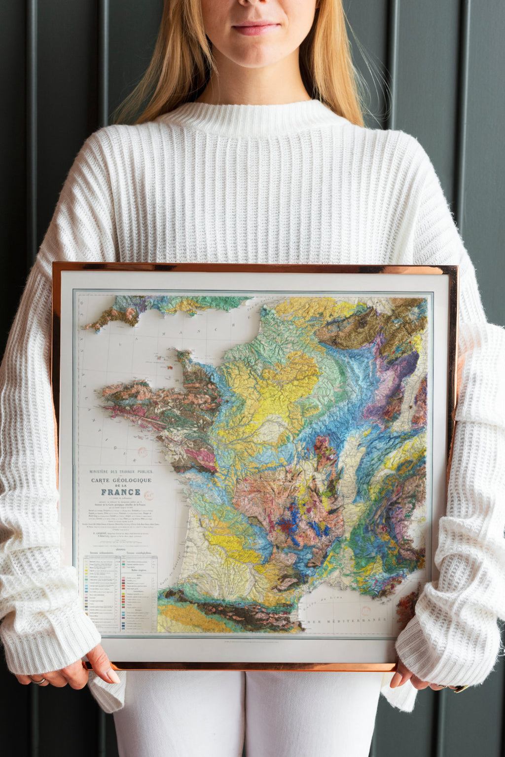 Carte géologique de France