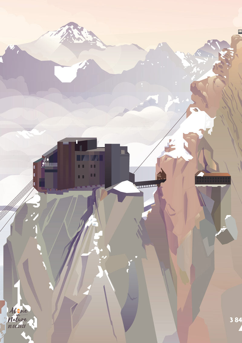 détail de l'affiche Aiguille du midi