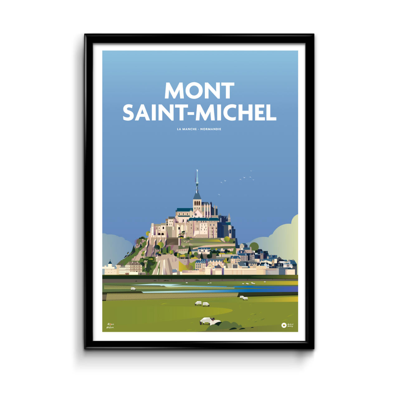 Affiche Mont Saint-Michel