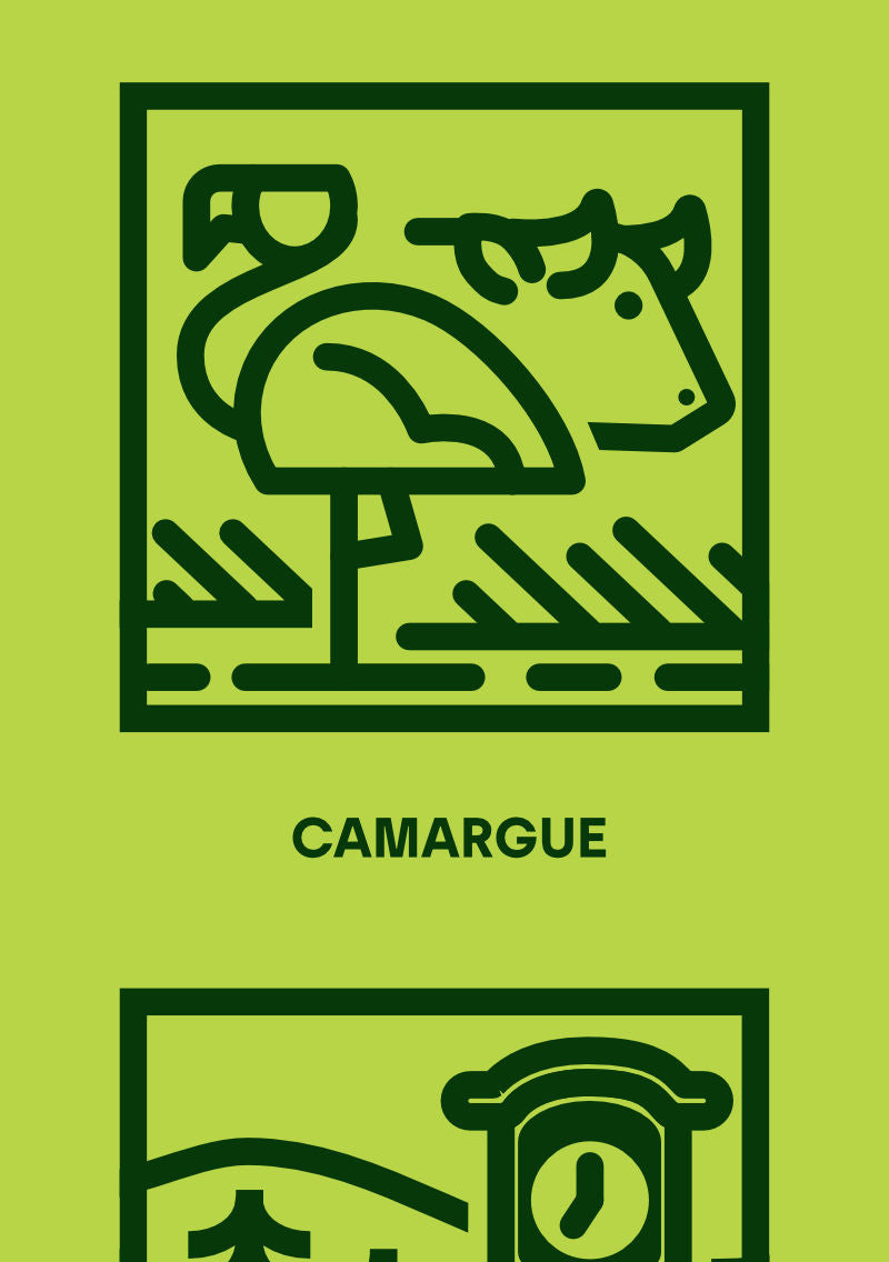 Affiche 78 Parcs Naturels de France