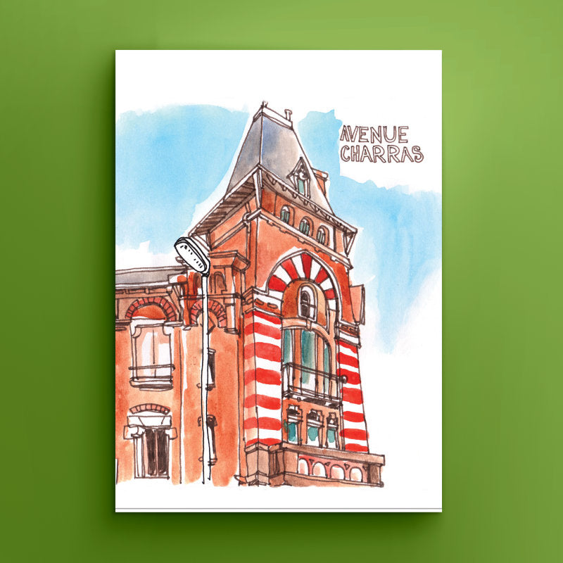 Carte postale Avenue Charras Clermont-Ferrand