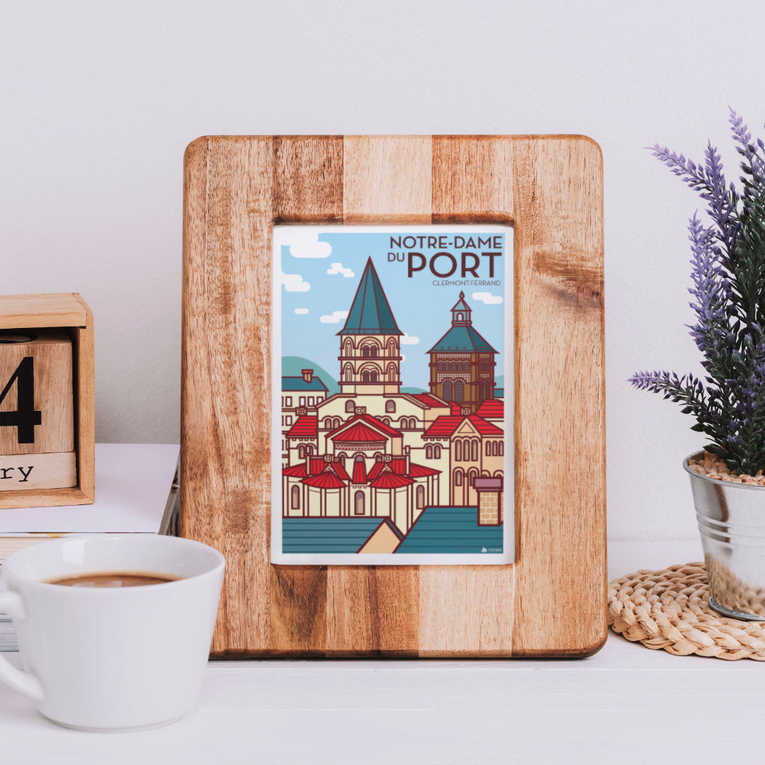 Carte Notre-Dame du Port Clermont-Ferrand