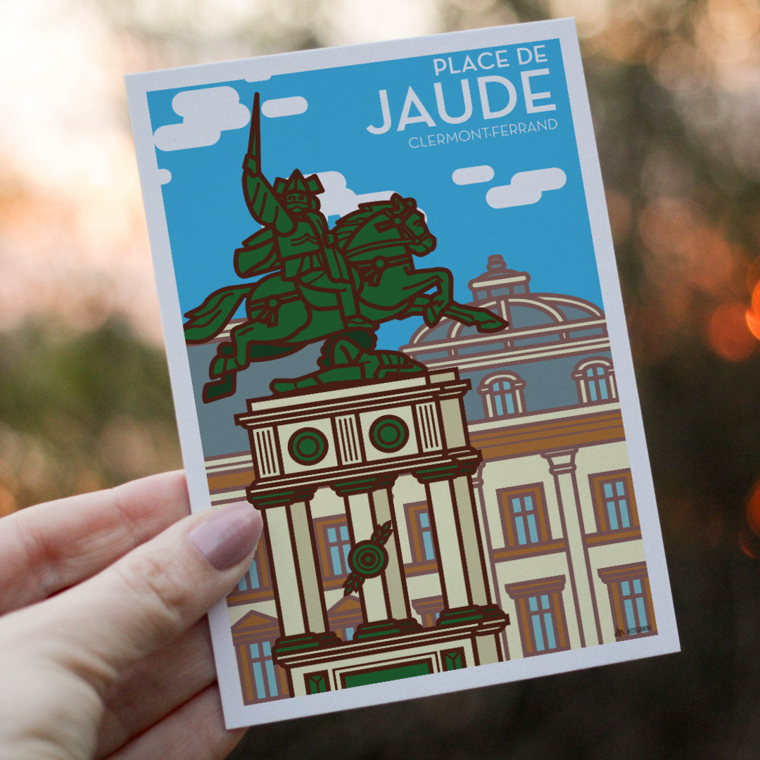 Carte Place de Jaude Clermont-Ferrand