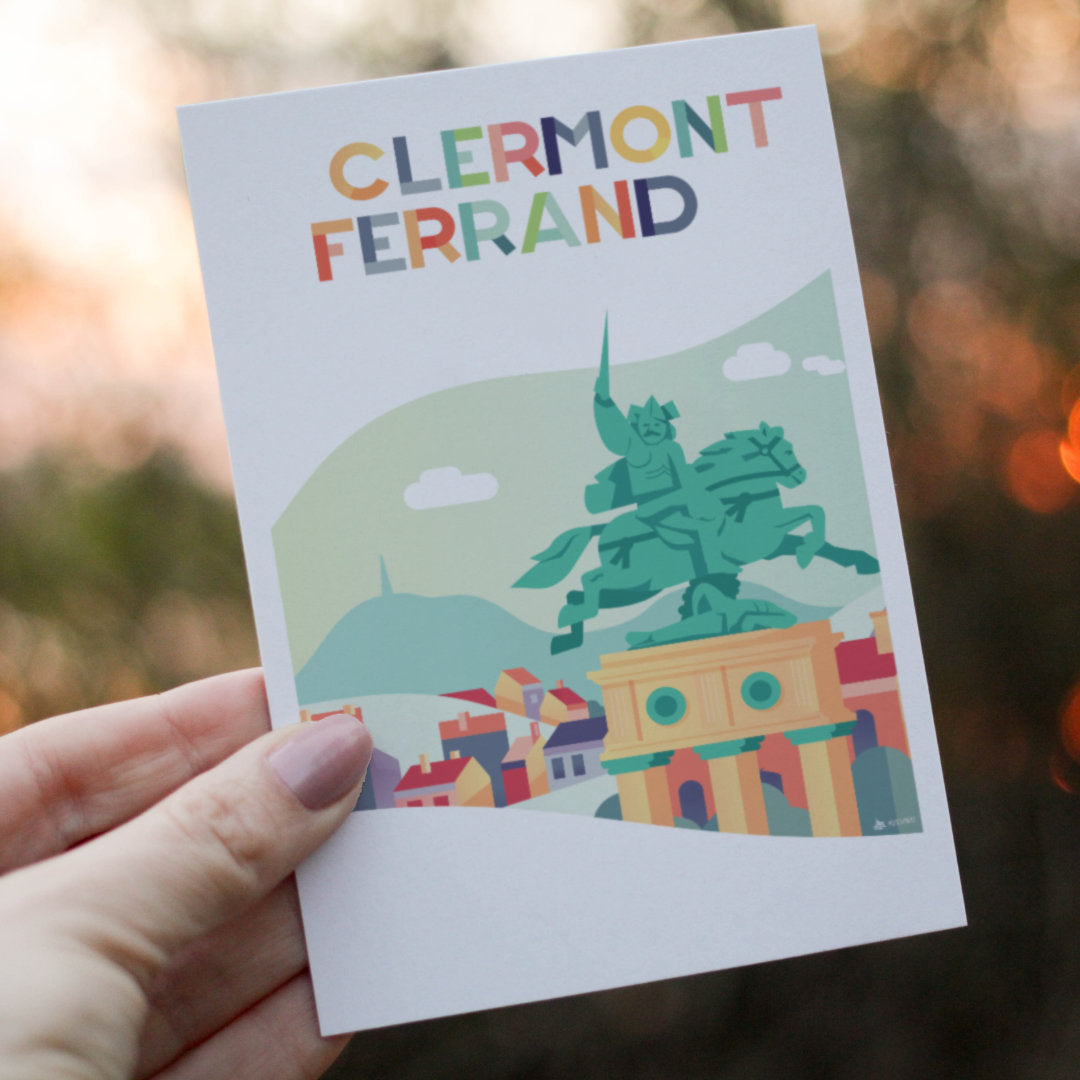 Carte postale Vercingétorix Pop