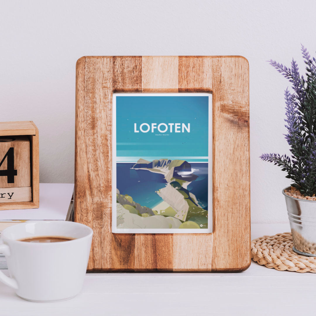 Carte postale Iles Lofoten en Norvège