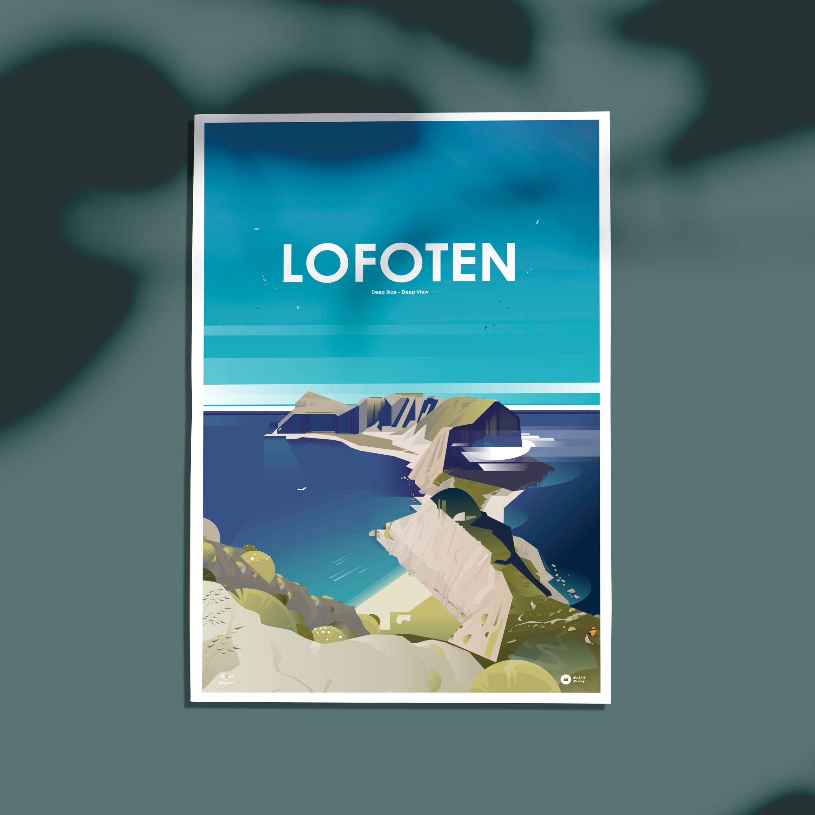 Pack 10 cartes postales Alone in Nature