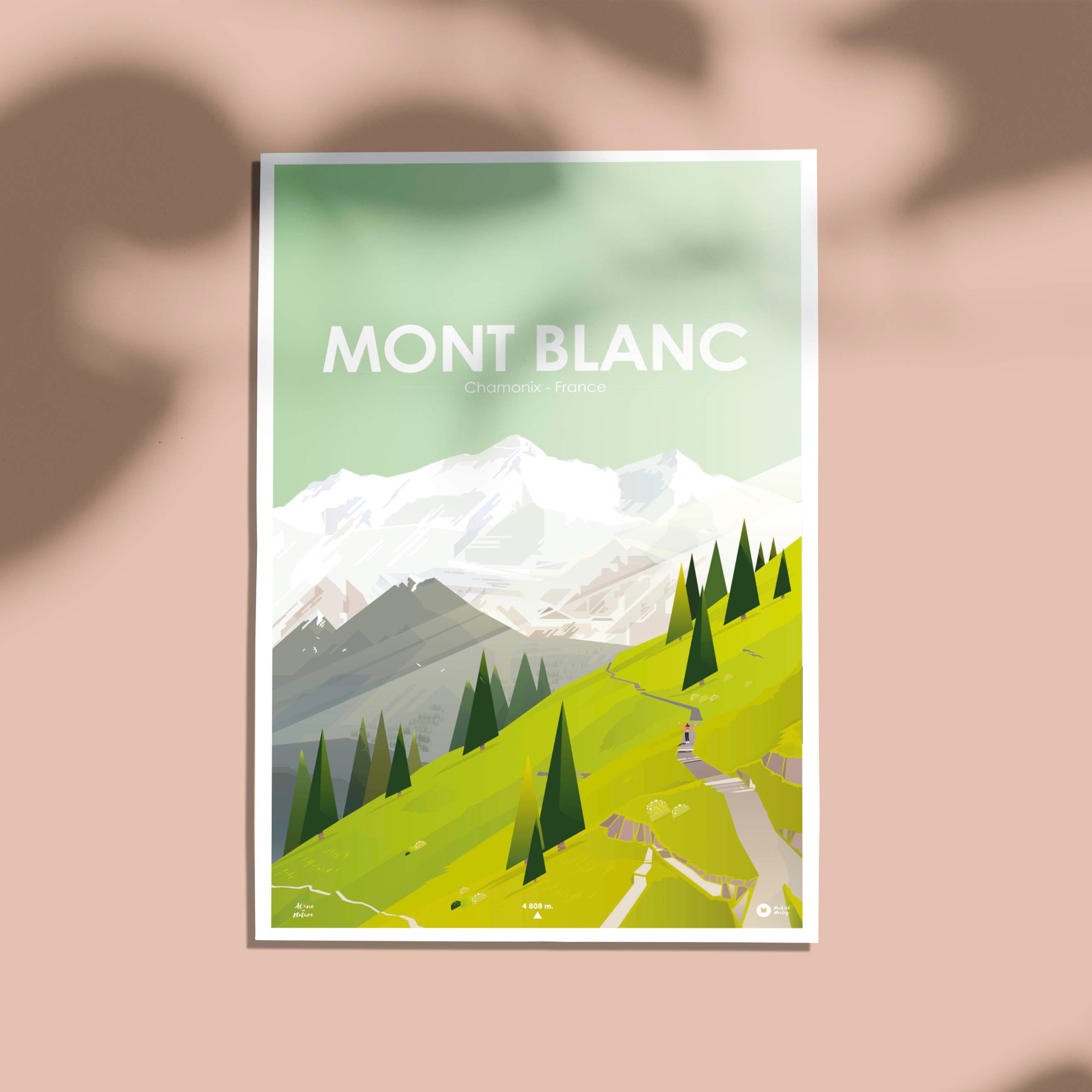 Pack 10 cartes postales Alone in Nature