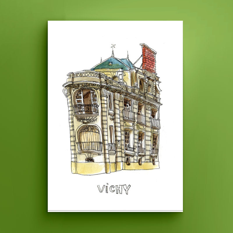 Carte postale Vichy