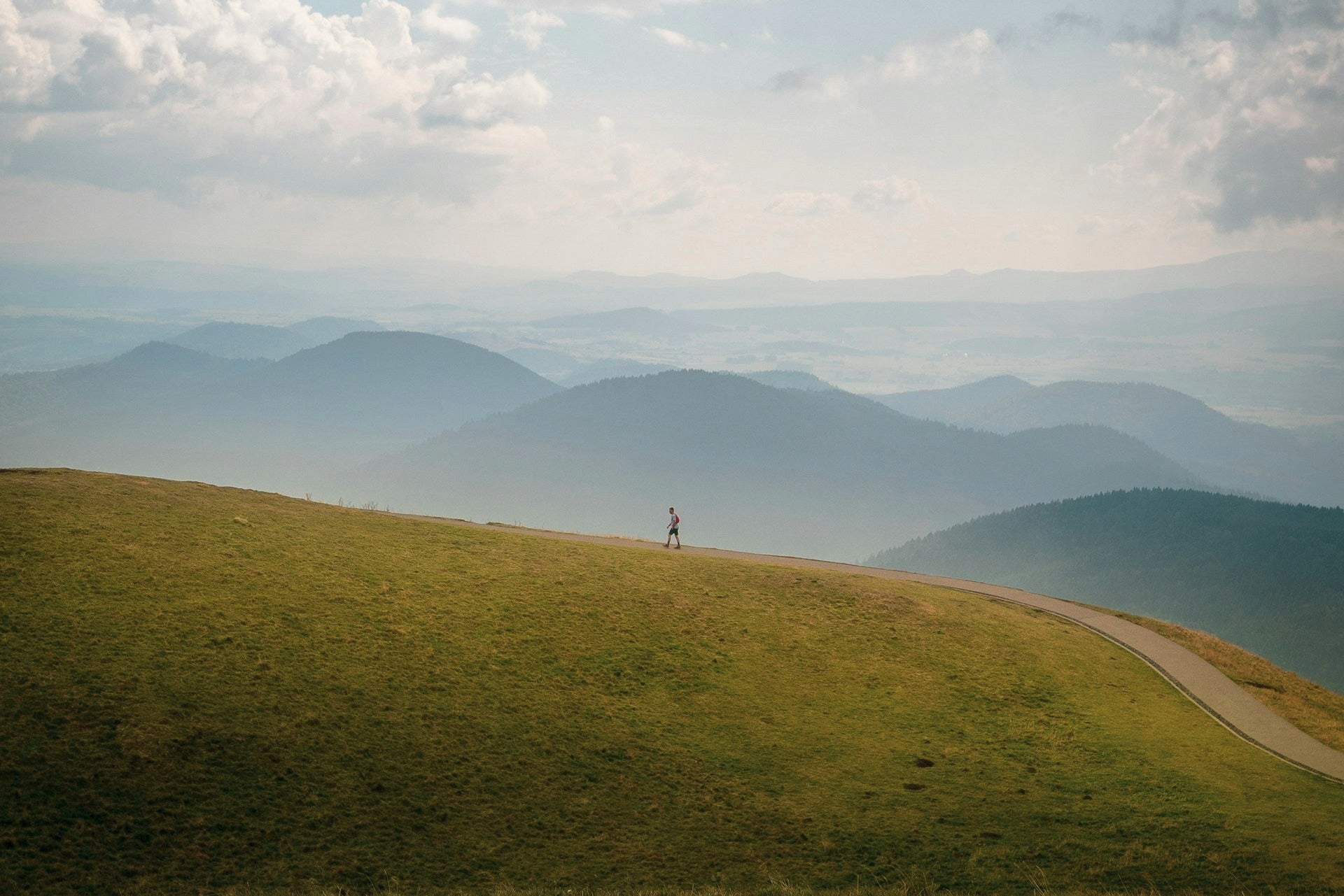 photo d'un paysage en auvergne